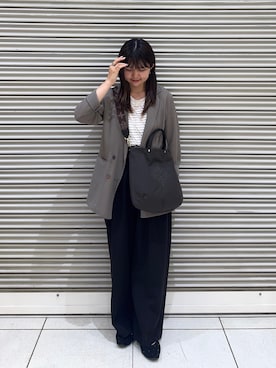 「russet（ラシット）のアイテム」を使った、Nozomiさん（レディース・161cm）の秋コーディネート