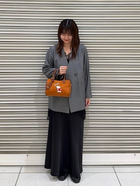 「russet（ラシット）のアイテム」を使った、Nozomiさん（レディース・161cm）の秋コーディネート
