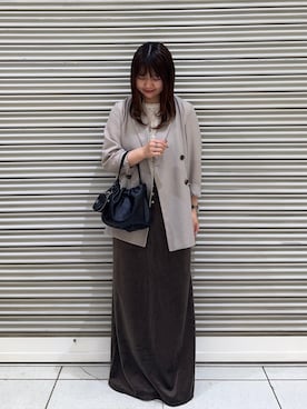 「russet（ラシット）のアイテム」を使った、Nozomiさん（レディース・161cm）の秋コーディネート