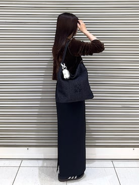 「russet（ラシット）のアイテム」を使った、Nozomiさん（レディース・160cm）の春コーディネート