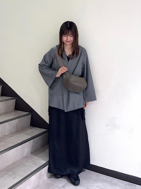 「russet（ラシット）のアイテム」を使った、Nozomiさん（レディース・161cm）の秋コーディネート