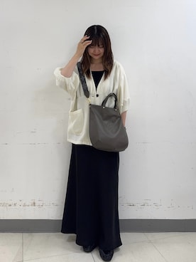 「russet（ラシット）のアイテム」を使った、Nozomiさん（レディース・161cm）の秋コーディネート