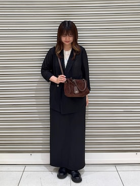 「russet（ラシット）のアイテム」を使った、Nozomiさん（レディース・161cm）の秋コーディネート