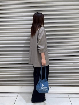 「russet（ラシット）のアイテム」を使った、Nozomiさん（レディース・161cm）の秋コーディネート