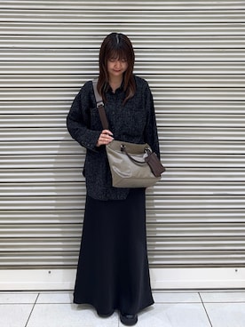 「russet（ラシット）のアイテム」を使った、Nozomiさん（レディース・161cm）の秋コーディネート