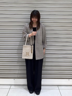 「russet（ラシット）のアイテム」を使った、Nozomiさん（レディース・161cm）の秋コーディネート