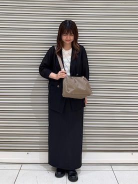 「russet（ラシット）のアイテム」を使った、Nozomiさん（レディース・161cm）の秋コーディネート