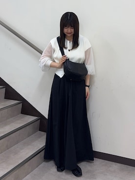 「ミニショルダー」｜Nozomiさん（レディース・160cm）の春コーディネート
