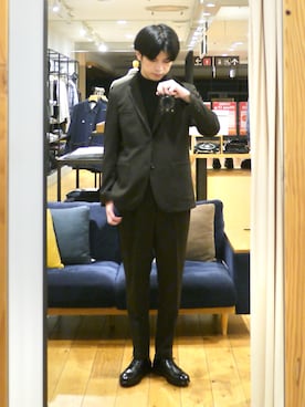 「URBAN RESEARCH DOORS（アーバンリサーチドアーズ）のアイテム（その他トップス）」を使った、かずきさん（メンズ・175cm）の秋コーディネート