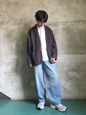 「BURLAP OUTFITTER（バーラップアウトフィッター）のアイテム」を使った、かずきさん（メンズ・175cm）の夏コーディネート