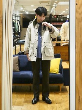 「URBAN RESEARCH DOORS」｜かずきさん（メンズ・175cm）の秋コーディネート