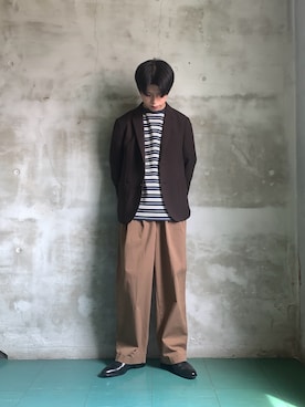 かずきさん（メンズ・175cm）の春コーディネート