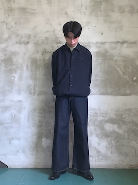 「アイテム（その他アウター）」を使った、かずきさん（メンズ・175cm）の春コーディネート