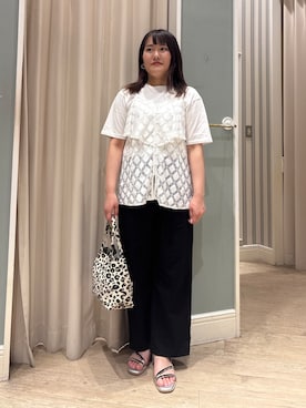 「grove（グローブ）のアイテム」を使った、yuukaさん（レディース・160cm）の夏コーディネート