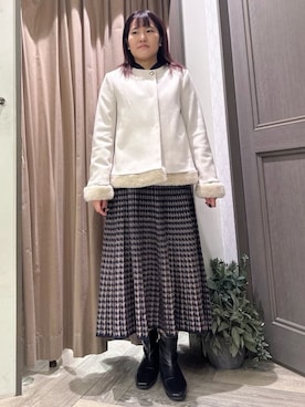 yuukaさん(レディース・160cm)の冬コーディネート
