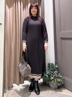 yuukaさん（レディース・160cm）の冬コーディネート
