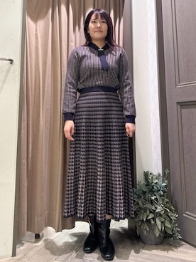 yuukaさん(レディース・160cm)の冬コーディネート