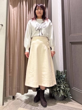 yuukaさん(レディース・160cm)の冬コーディネート