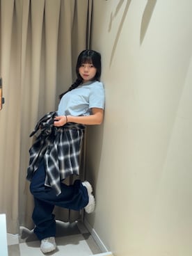 「Calvin Klein（カルバン・クライン）のアイテム」を使った、yu_zkiさん（レディース・146cm）の春コーディネート