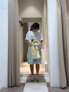 yu_zkiさん（レディース・146cm）の夏コーディネート