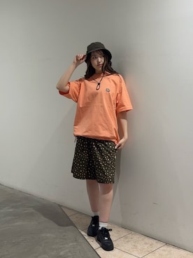 「KEBOZ（ケボズ）のアイテム」を使った、keboz74machikoriさん（レディース・167cm）の春コーディネート