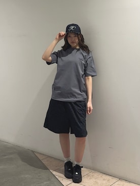 「KEBOZ（ケボズ）のアイテム」を使った、keboz74machikoriさん（レディース・167cm）の春コーディネート