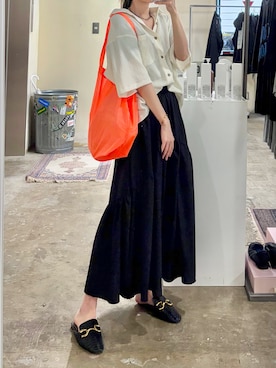 「ROOPTOKYO（ループトウキョウ）のアイテム」を使った、tani《骨格ナチュラル》さん（レディース・162cm）の春コーディネート