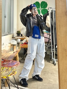 「GENERAL IDEA（ジェネラルアイデア）のアイテム」を使った、tani《骨格ナチュラル》さん（レディース・162cm）の春コーディネート