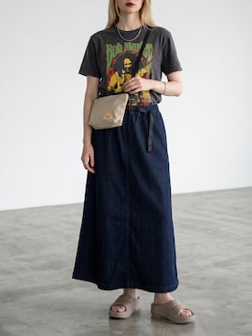 「KELTY（ケルティ）のアイテム」を使った、tani《骨格ナチュラル》さん（レディース・162cm）の夏コーディネート