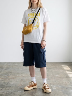 「KELTY（ケルティ）のアイテム」を使った、tani《骨格ナチュラル》さん（レディース・162cm）の夏コーディネート