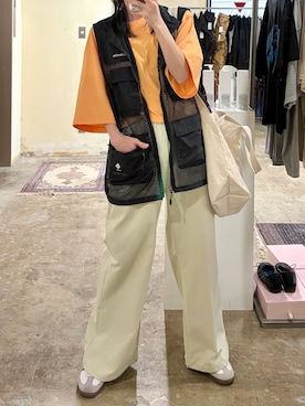 「ROOPTOKYO（ループトウキョウ）のアイテム」を使った、tani《骨格ナチュラル》さん（レディース・162cm）の春コーディネート