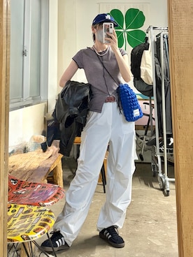 「GENERAL IDEA（ジェネラルアイデア）のアイテム」を使った、tani《骨格ナチュラル》さん（レディース・162cm）の春コーディネート