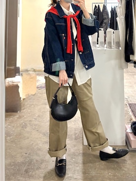 tani《骨格ナチュラル/ブルベ夏》さん（レディース・162cm）の春コーディネート