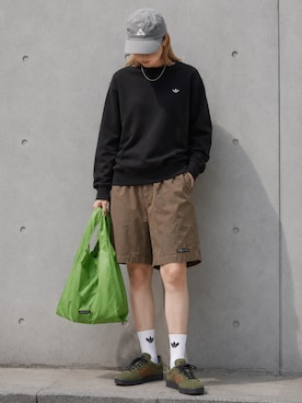 「POLeR（ポーラー）のアイテム」を使った、tani《骨格ナチュラル》さん（レディース・162cm）の夏コーディネート