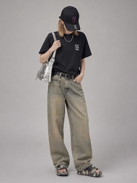 「Chick（チック）のアイテム」を使った、tani《骨格ナチュラル》さん（レディース・162cm）の夏コーディネート