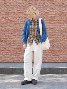 「United Athle（ユナイテッドアスレ）のアイテム」を使った、tani《骨格ナチュラル》さん（レディース・162cm）の秋コーディネート