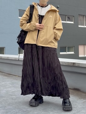 「KELTY（ケルティ）のアイテム」を使った、tani《骨格ナチュラル/ブルベ夏》さん（レディース・162cm）の春コーディネート