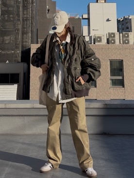 tani《骨格ナチュラル/ブルベ夏》さん（レディース・162cm）の春コーディネート