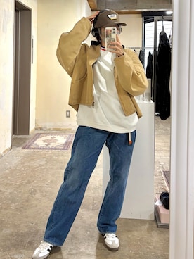 tani《骨格ナチュラル/ブルベ夏》さん（レディース・162cm）の春コーディネート