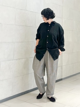 「JOURNAL STANDARD LUXE（ジャーナルスタンダード　ラックス）のアイテム」を使った、A.Nさん（レディース・159cm）の夏コーディネート