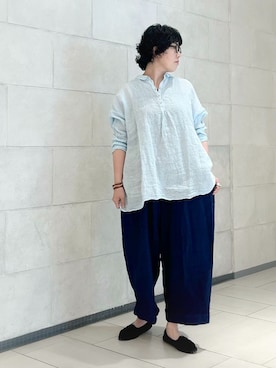 「JOURNAL STANDARD LUXE（ジャーナルスタンダード　ラックス）のアイテム」を使った、A.Nさん（レディース・159cm）の夏コーディネート