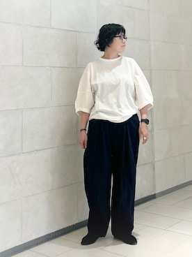 「JOURNAL STANDARD LUXE（ジャーナルスタンダード　ラックス）のアイテム」を使った、A.Nさん（レディース・159cm）の夏コーディネート