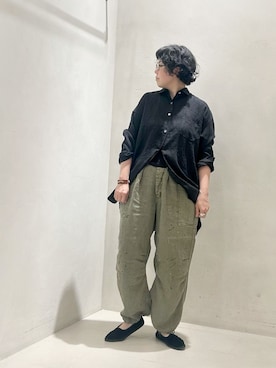 「JOURNAL STANDARD LUXE（ジャーナルスタンダード　ラックス）のアイテム」を使った、A.Nさん（レディース・159cm）の春コーディネート