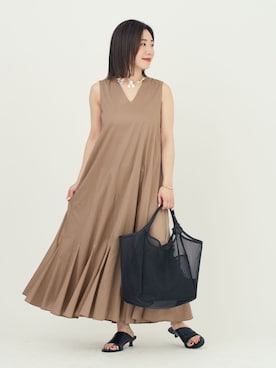 「LE VERNIS（ル・ベルニ）のアイテム」を使った、ayumiさん（レディース・154cm）の春コーディネート