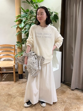 「FRAMeWORK（フレームワーク）のアイテム（スカート）」を使った、arisaさん（レディース・164cm）の冬コーディネート