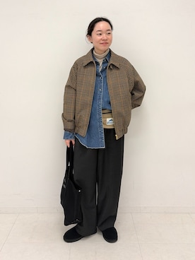 「FRAMeWORK（フレームワーク）のアイテム」を使った、arisaさん（レディース・164cm）の夏コーディネート