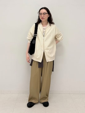 「FRAMeWORK（フレームワーク）のアイテム」を使った、arisaさん（レディース・164cm）の夏コーディネート