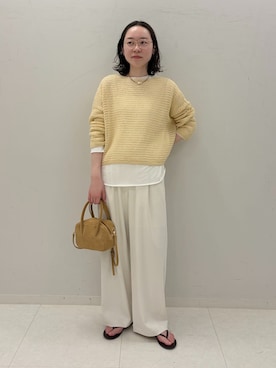 「FRAMeWORK（フレームワーク）のアイテム（ジャケット/アウター）」を使った、arisaさん（レディース・164cm）の冬コーディネート