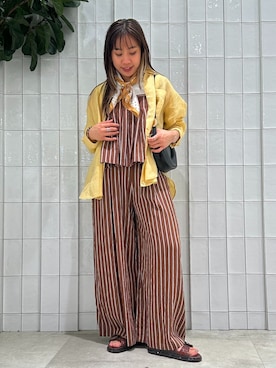「melissa（メリッサ）のアイテム」を使った、ロセラさん（レディース・162cm）の春コーディネート