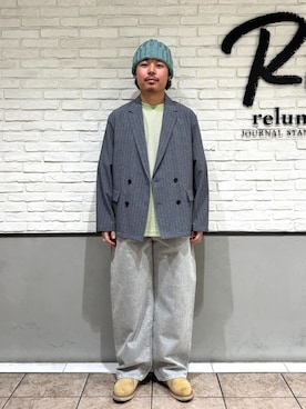 「LACOSTE（ラコステ）のアイテム」を使った、シラトリさん（メンズ・165cm）の春コーディネート